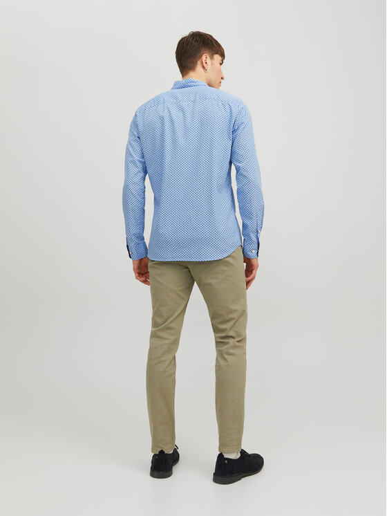 Jack&Jones Jack&Jones Cămașă 12235969 Albastru Slim Fit