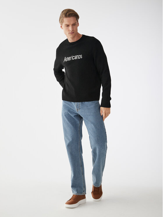 Maglione Nevado Nero Regular Fit
