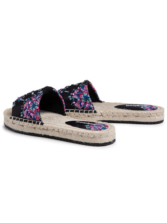 Espadrillas Inca Floral 21SSHA13 Nero