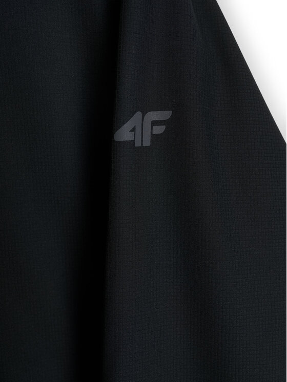 4F 4F Kurtka przejściowa URBAN COMMUTER Czarny Regular Fit