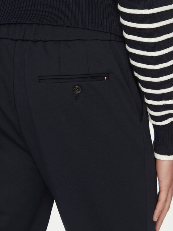 Tommy Hilfiger Tommy Hilfiger Szövet nadrág Punto MW0MW39197 Sötétkék Regular Fit