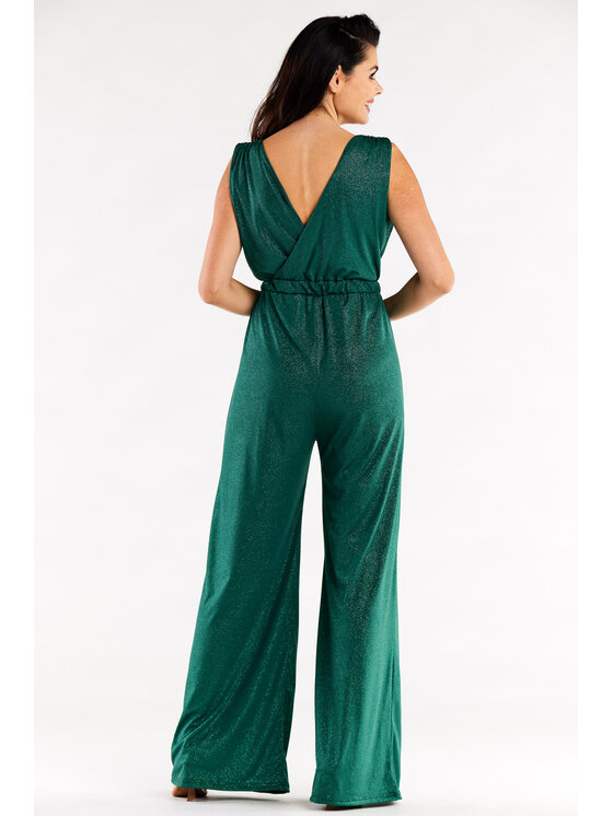Awama Awama Jumpsuit A552 Verde Basic Fit