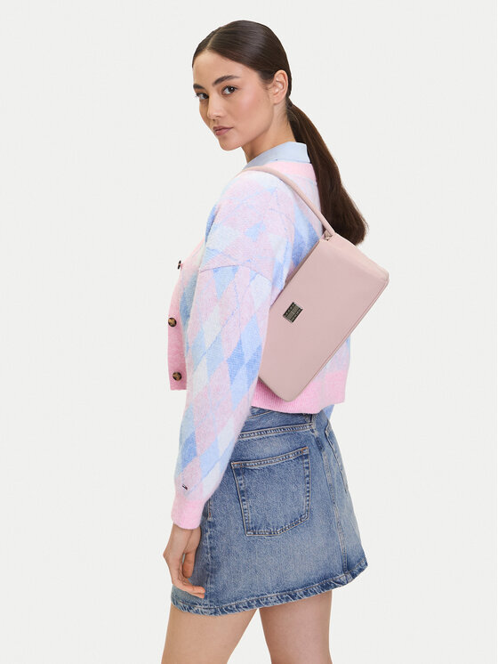 Tommy Jeans Tommy Jeans Torbica Tjw American Cool Shoulder Bag AW0AW17295 Ružičasta