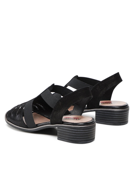 Go Soft Go Soft Sandalen WI23-LUCY-01 Schwarz