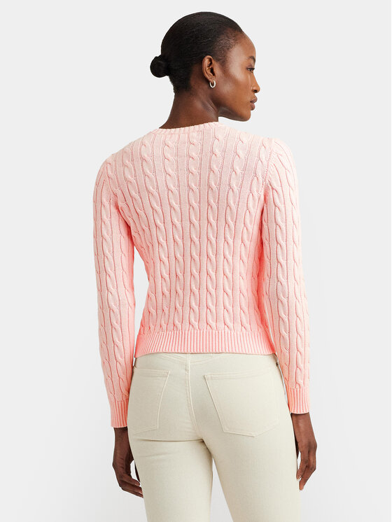 LAUREN RALPH LAUREN Lauren Ralph Lauren Strickjacke 200932225004 Rosa Slim Fit