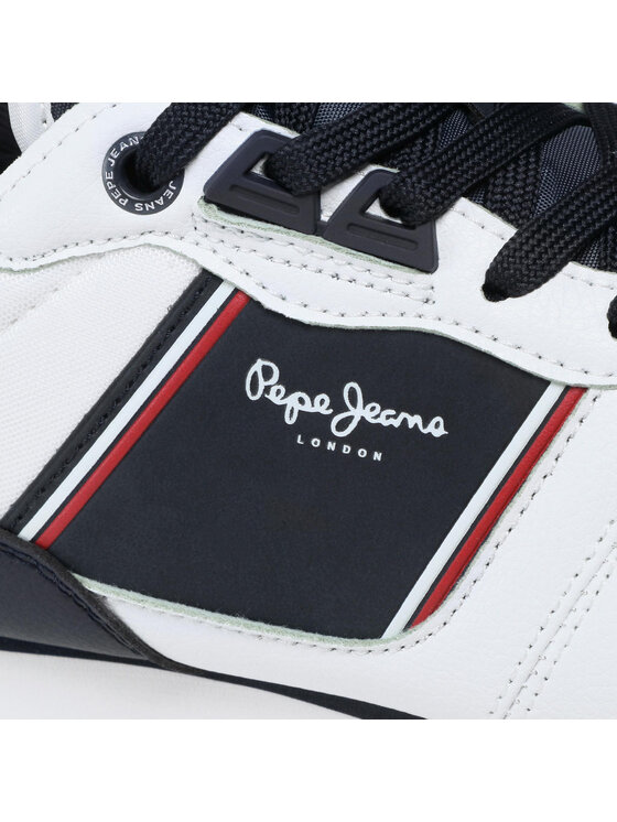 Pepe Jeans Pepe Jeans Sneakersy Tour Club Basic 22 PMS30882 Bílá
