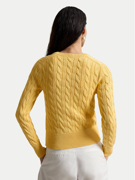 Polo Ralph Lauren Polo Ralph Lauren Cardigan 211971868507 Giallo scuro Slim Fit