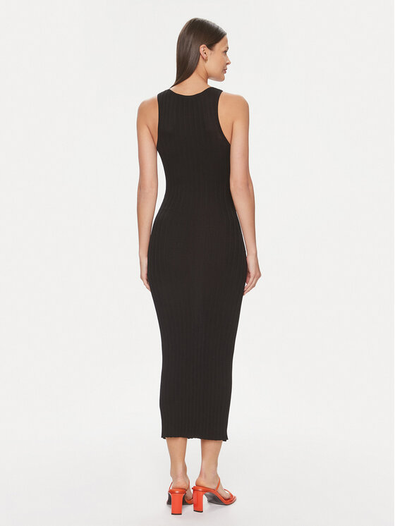 Silvian Heach Silvian Heach Každodenné šaty GPP24020VE Čierna Bodycon Fit