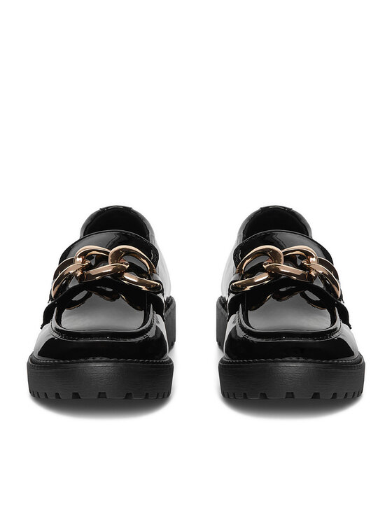 DeeZee DeeZee Loafersy WS5621-18 Czarny