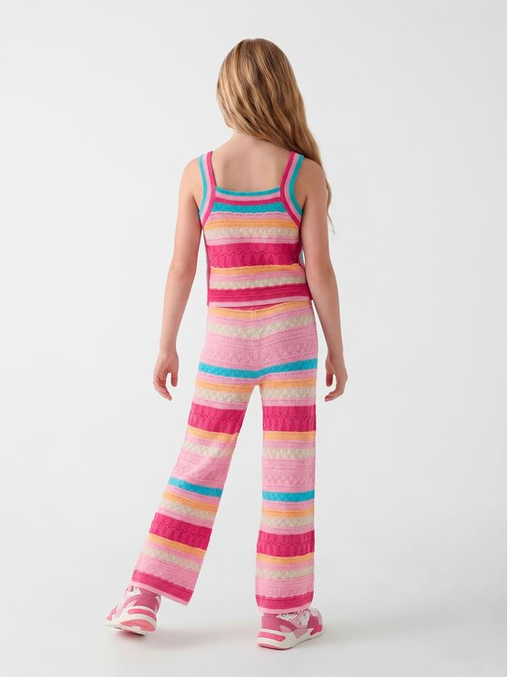 Guess Kids Guess Kids Pantaloni di tessuto 182150 Multicolore Regular Fit