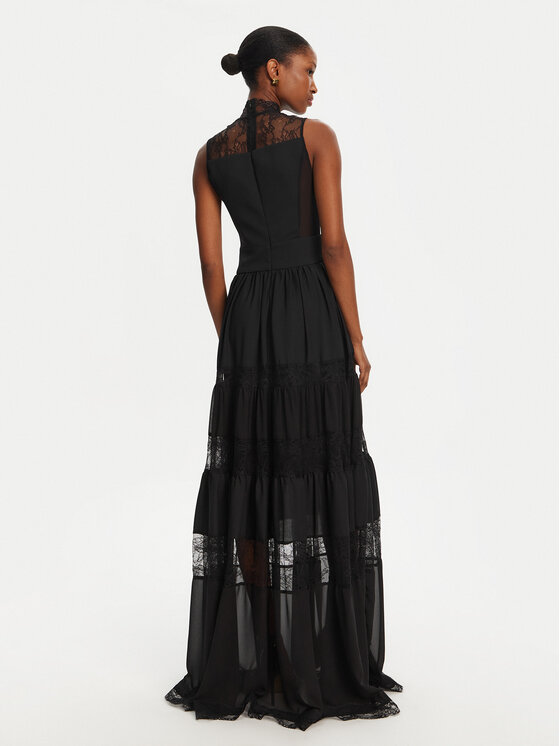 Babylon Babylon Večerna obleka EL0740 Črna Regular Fit