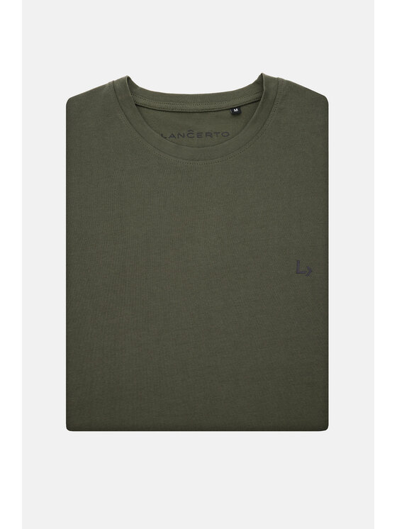 Lancerto Lancerto T-Shirt Linus TS073123000028 Zielony Regular Fit