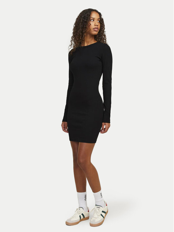 JJXX JJXX Vsakodnevna obleka Forest 12259264 Črna Slim Fit