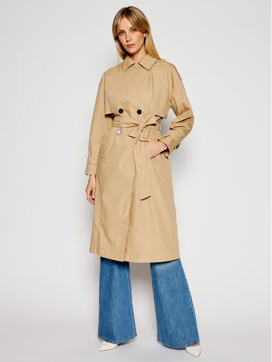 Marella Marella Преходно палто Molveno 30210211 Бежов Regular Fit