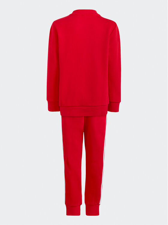 Tuta Adicolor Crew Set IC9155 Rosso Regular Fit