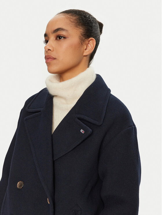 Tommy Jeans Tommy Jeans Átmeneti kabát DW0DW19752 Sötétkék Regular Fit