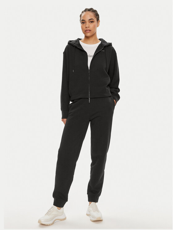 Calvin Klein Calvin Klein Долнище анцуг Nano Logo K20K207214 Черен Relaxed Fit