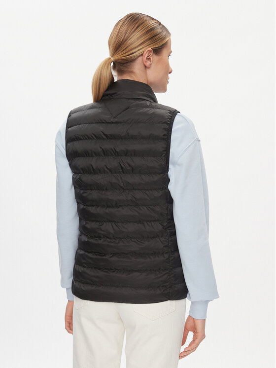 Tommy Hilfiger Tommy Hilfiger Bodywarmer Global Stripe WW0WW42051 Schwarz Regular Fit