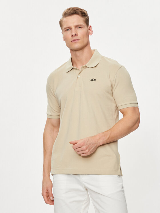 La Martina Polo BPMP01 PK031 Bēšs Regular Fit