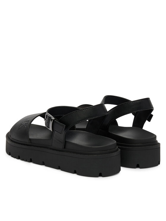 Calvin Klein Calvin Klein Sandały Velcro Sandal V3A2-83255-0326 Czarny