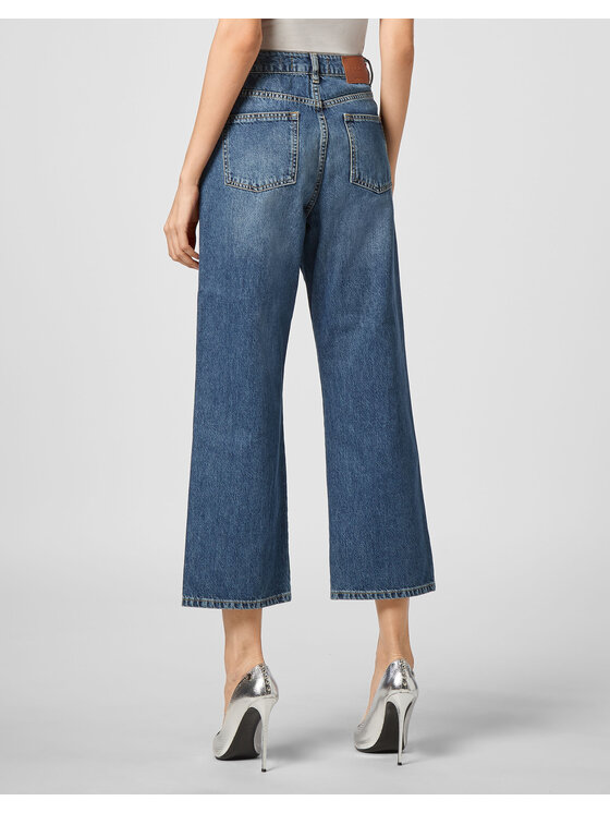 PHILIPP PLEIN PHILIPP PLEIN Jeansy 1373 Błękitny Loose Fit