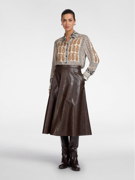 Elena Mirò Elena Mirò Koszula 5033P200360N001 Czarny Regular Fit