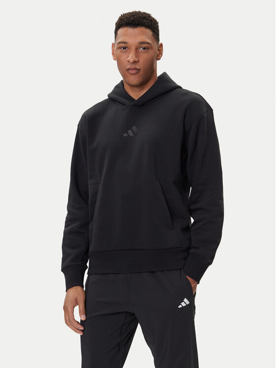 adidas Hanorac ALL SZN Fleece IX1253 Negru Loose Fit | Modivo.ro
