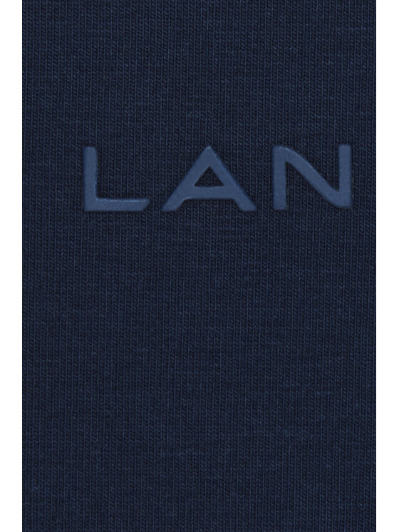 Lancerto Lancerto T-Shirt Calum TS073124000015 Granatowy Regular Fit