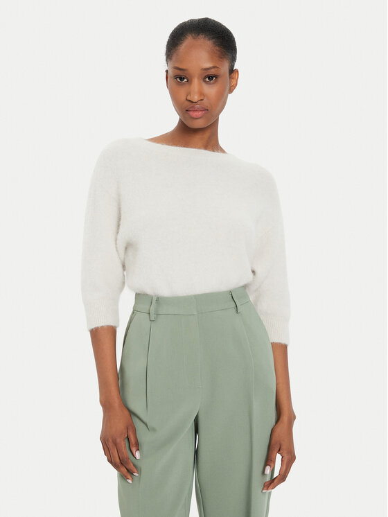 Kontatto Sweter AI2025 3M0230 Écru Regular Fit