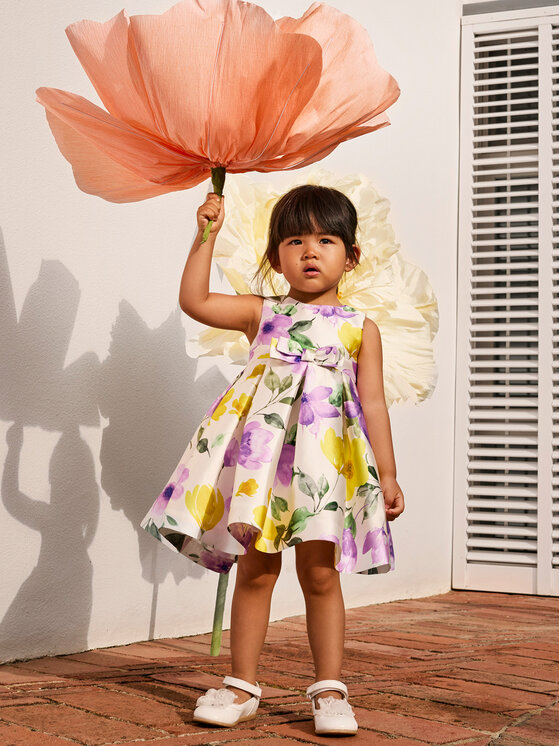 Abel & Lula Abel & Lula Elegantes Kleid 5019 Bunt Regular Fit