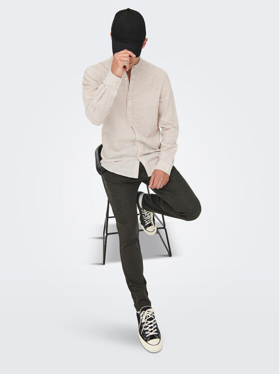 Only & Sons Only & Sons Čino bikses 22022911 Pelēks Tapered Fit