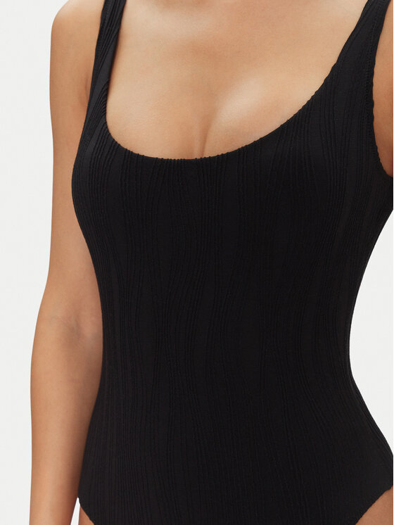 Chantelle Chantelle Costum de baie C12VU9 Negru