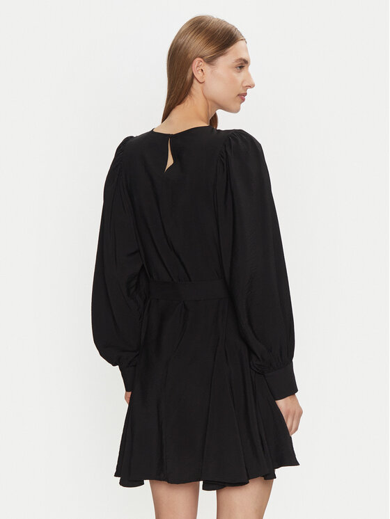 Vila Vila Coctailkleid Guaca 14102571 Schwarz Regular Fit