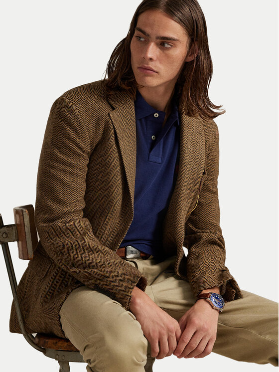 Polo Ralph Lauren Polo Ralph Lauren Polokošeľa Core Replen 710782592 Tmavomodrá Custom Slim Fit