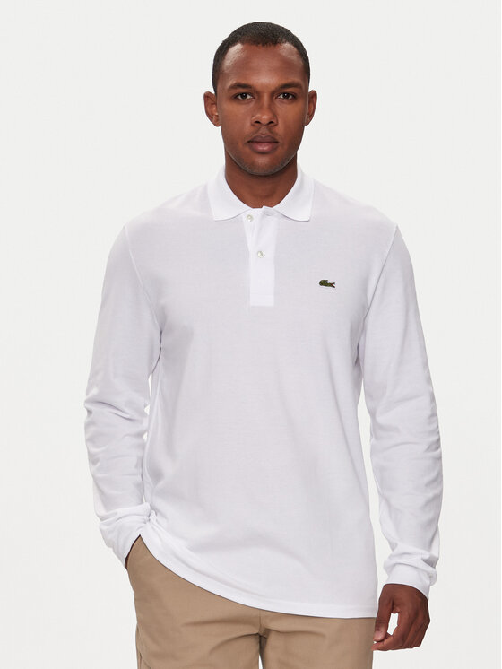 Lacoste Lacoste Polo marškinėliai L1312 Balta Classic Fit