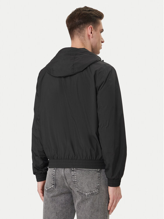 Calvin Klein Jeans Calvin Klein Jeans Vetrovka Harrington LV04RF521G Čierna Regular Fit