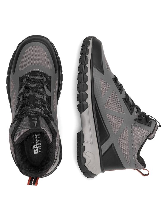 BASS OUTDOOR BASS OUTDOOR Schnürstiefeletten BA12T001 Grau