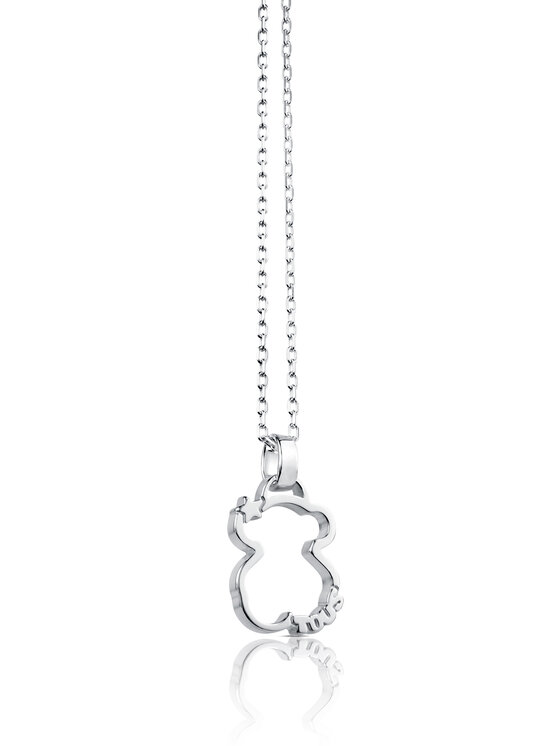 TOUS TOUS Collana Silueta  1000135300 Argento