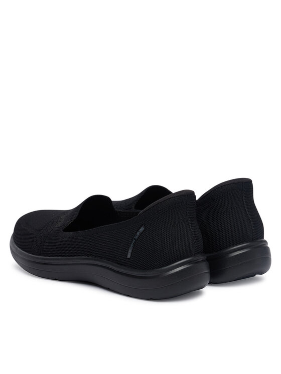 Skechers Skechers Tenisice Slip-Ins: On-The-Go Flex Radiant - Sloane 138435/BBK Crna
