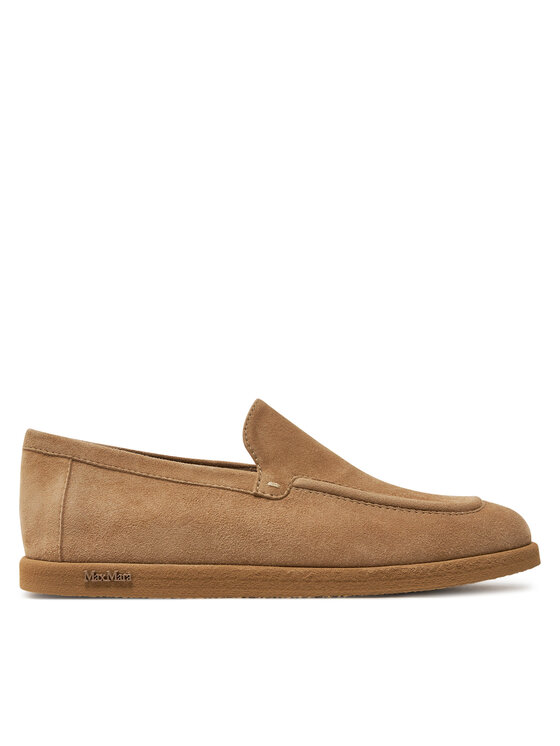 Max Mara Mokasīni Softloafers 2424526311600 Bēšs