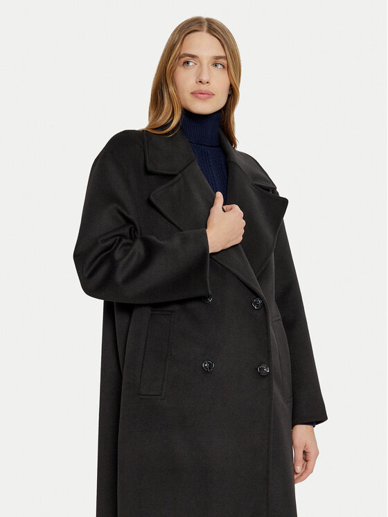 Imperial Imperial Palton de iarnă KI54IID Negru Loose Fit