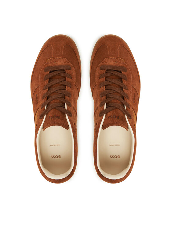 BOSS BOSS Sneakersy Brenta 50536645 Brązowy