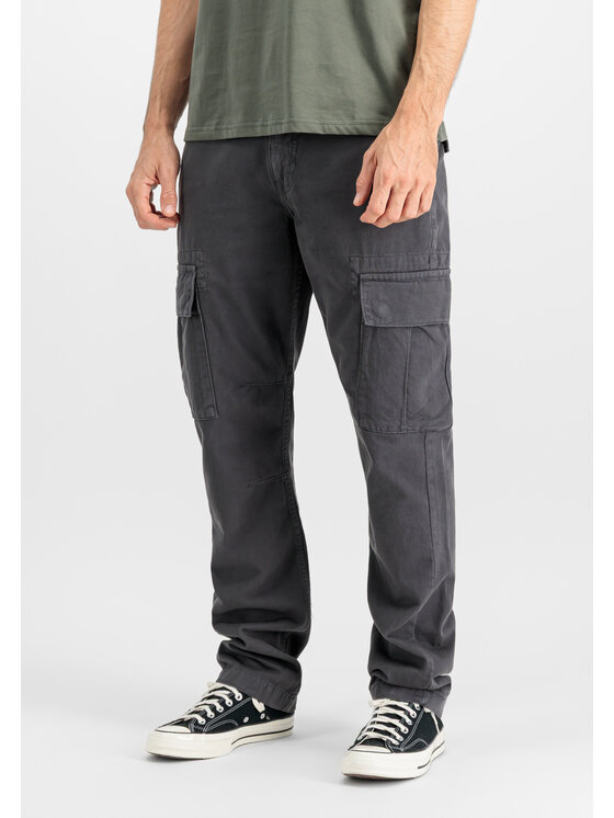 Alpha Industries Alpha Industries Spodnie materiałowe AI.158205-684 Szary Regular Fit