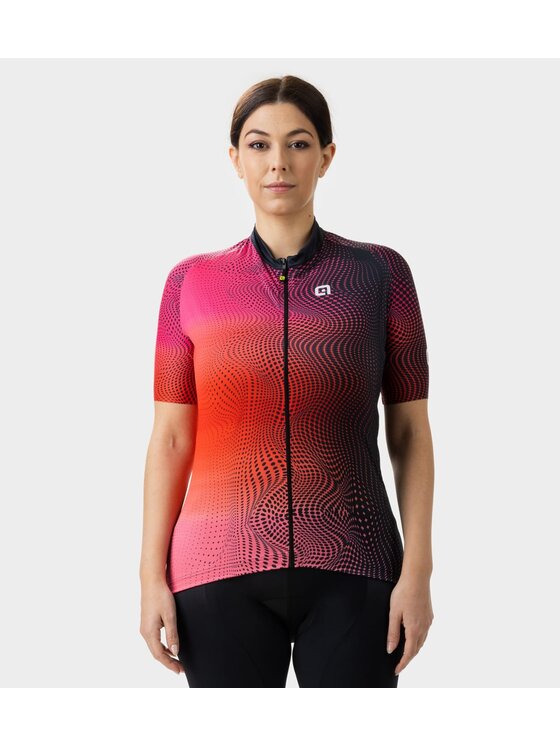 Alé Cycling Alé Cycling Koszulka rowerowa Solid Circus Różowy Fitted Fit