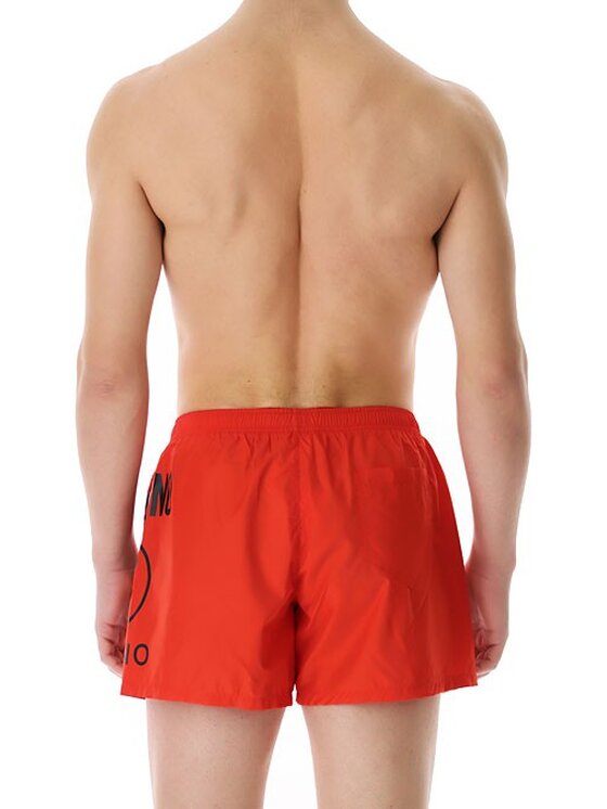 MOSCHINO Underwear & Swim MOSCHINO Underwear & Swim Plavecké šortky V6 103 5989 Červená Regular Fit