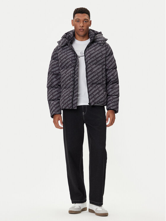 Karl Lagerfeld Jeans Karl Lagerfeld Jeans Giubbotto invernale A4M15062 Nero Regular Fit