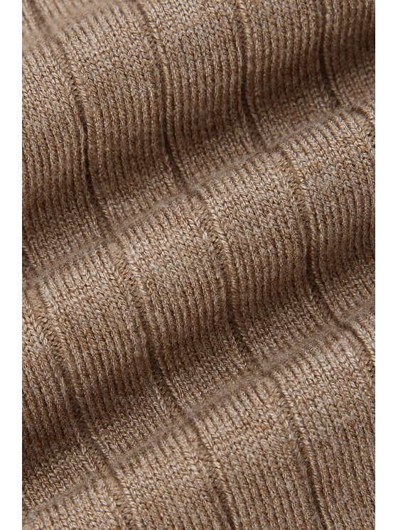 Lancerto Lancerto Sweter Vorn SW073225000087 Beżowy Regular Fit