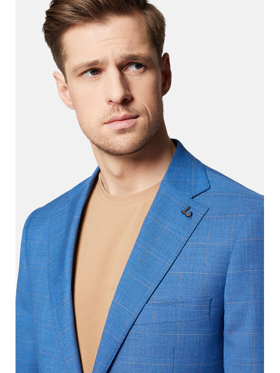 Lancerto Lancerto Garnitur Albenga GA073124000001 Niebieski Slim Fit