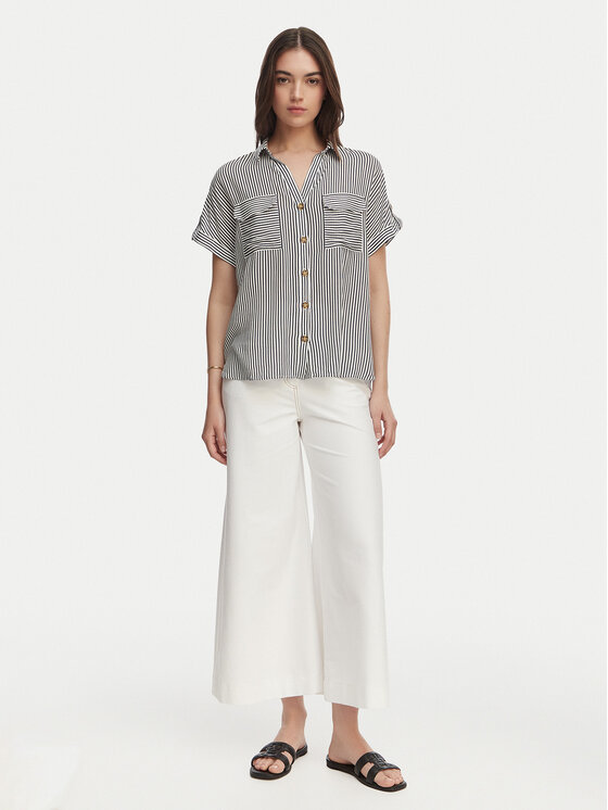 Vero Moda Vero Moda Camicia Bumpy 10310139 Blu scuro Regular Fit