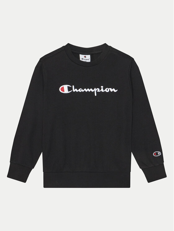 Champion Champion Majica dugih rukava 307030 Crna Standard Fit